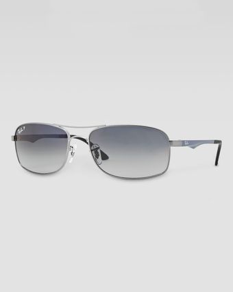 Ray-Ban Polarized Navigator Sunglasses Dark Blue - Lyst