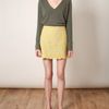 Stella Mccartney Lace Skirt in Yellow - Lyst