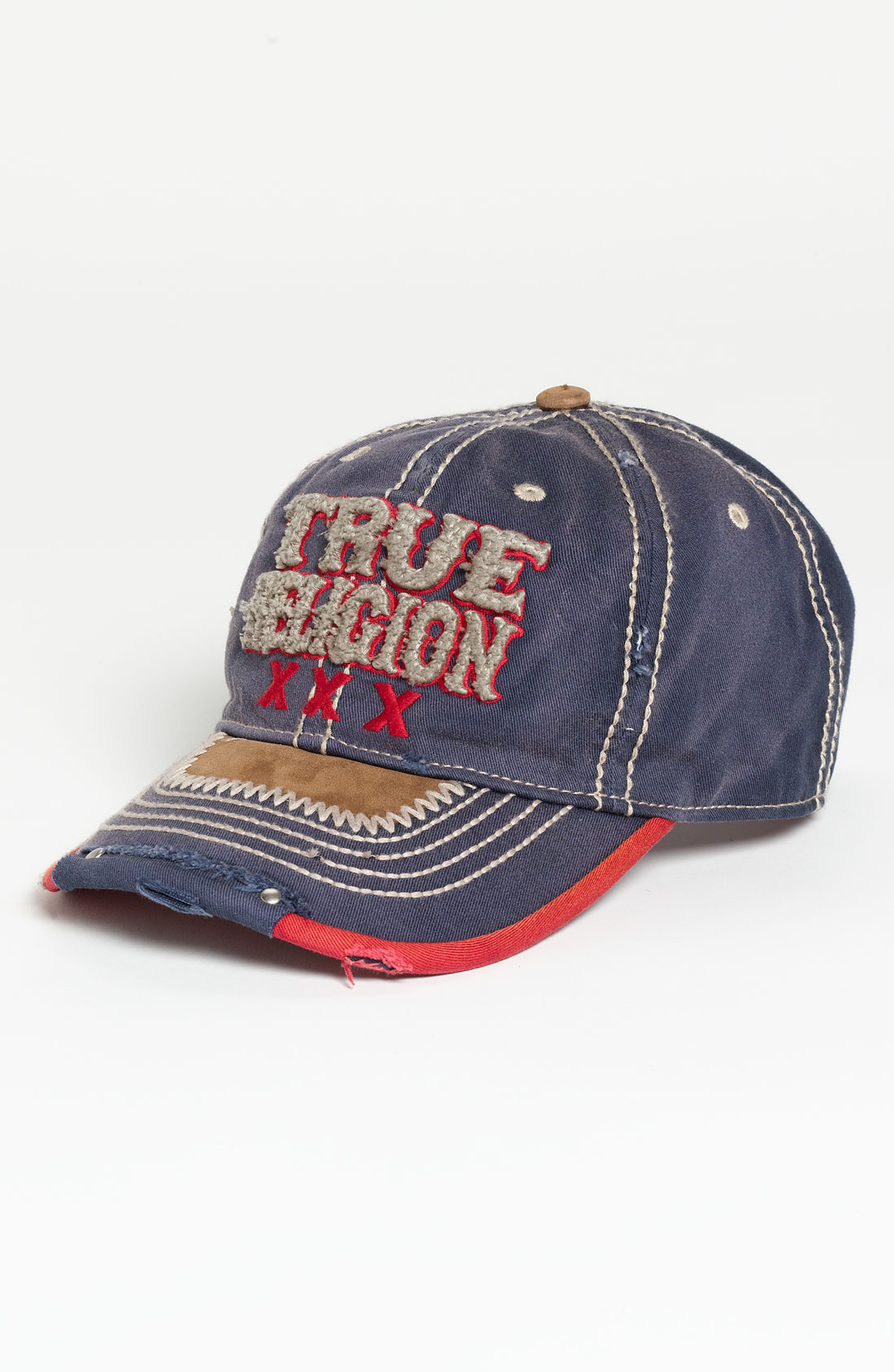 True Religion Xxx Baseball Cap in Blue for Men (navy) Lyst