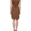 Alberta Ferretti Short Dress in Brown - Lyst
