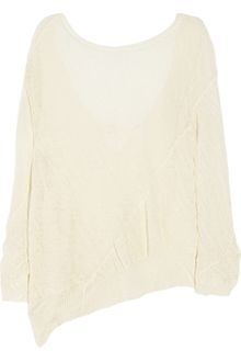 A.L.C. Blake Asymmetric Wool Sweater - Lyst