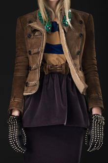 Burberry Prorsum Bead Embroidery Military Jacket - Lyst