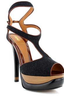 Fendi Bronte T-strap Platform - Lyst