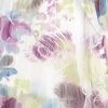 Komarov Print Ruffle Chiffon Dress in Purple (feather garden) - Lyst