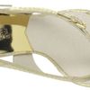 Michael By Michael Kors Michael Michael Kors Womens Eleni Thong Sandal in Gold - Lyst