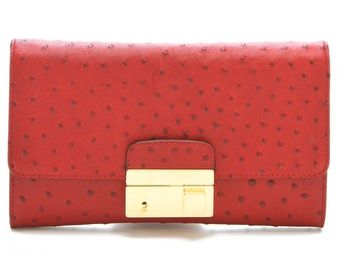 Michael Kors Collection Gia Clutch - Lyst