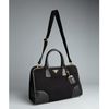 Prada Black Canvas Convertible Tote Bag in Black - Lyst
