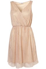 Topshop Sequin Fabric Dress By Rare