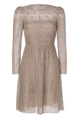 Valentino Opal Allover Sequin Dress