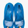Alexander Mcqueen Blue Suede Skull Pumps in Blue - Lyst