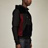 Christopher Kane Christopher Kane Mens Flock Panel Hooded Top in Black for Men - Lyst
