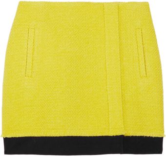 Diane Von Furstenberg Kiki Woolblend Bouclé Wrap Skirt - Lyst