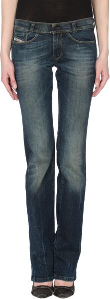 Diesel Denim Trousers in Blue - Lyst