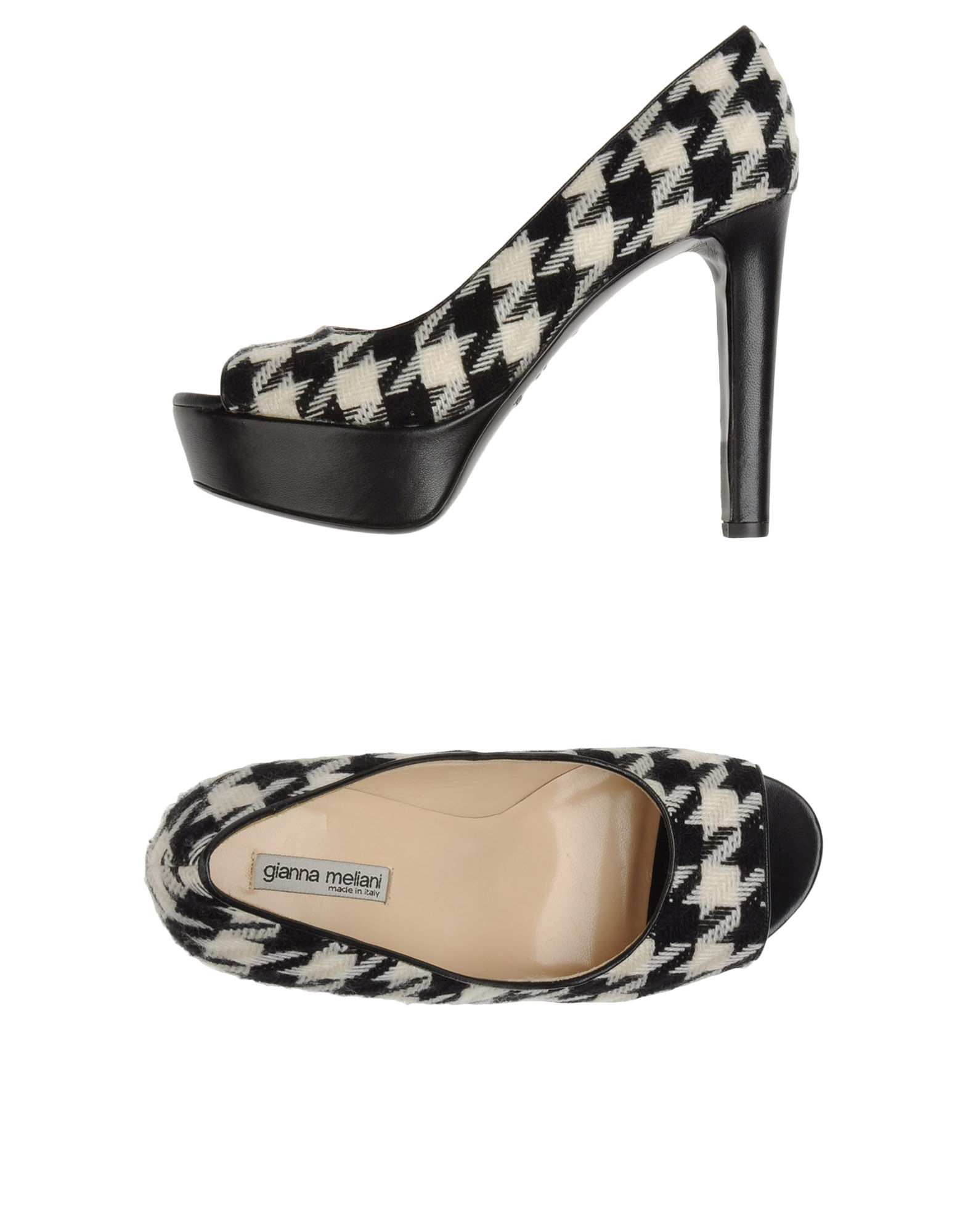 Gianna Meliani Pumps with Open Toe in Black Lyst