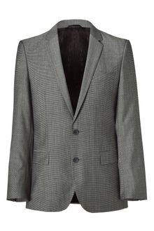 Hugo Charcoal Two Button Amaroheise Blazer - Lyst
