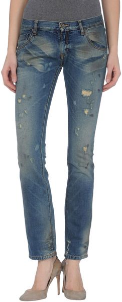 November Denim Trousers - Lyst