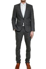Paul Smith Prince Of Wales Check Wool Cashmere Suit