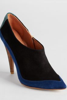Sigerson Morrison Ankle Booties Color Block - Lyst