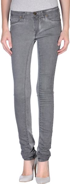 Superfine Denim Pants in Blue (grey) - Lyst