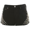 Topshop Side Stud Shorts By The Ragged Priest in Black - Lyst