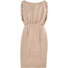 Barbara Tfank Lamé Dress in Pink (blush) - Lyst