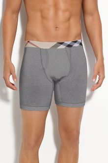 Burberry Check Trim Boxer Briefs - Lyst