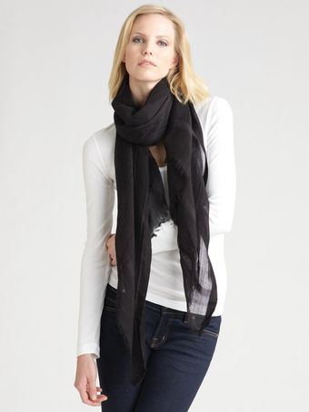 Love Quotes Italian Linen Scarf - Lyst