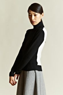 J.W. Anderson Jw Anderson Womens Contrast Colour Polo Neck - Lyst