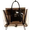 3.1 Phillip Lim Clear Pashli Satchel in Black (silver) - Lyst