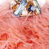 Dolce & Gabbana JewelClasp Feather Clutch in Orange (papaya) - Lyst