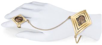 House Of Harlow Double Diamond Hand Piece - Lyst