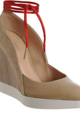 Jil Sander Multimaterial Wedge Pump