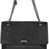Lanvin Happy Large Leather Shoulder Bag in Black - Lyst