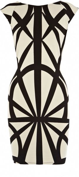 Oasis Tribal Bodycon Dress - Lyst