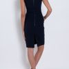 Preen Alda Colour Block Dress in Black - Lyst