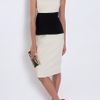 Preen Tatum Collar Detailed Dress in Black - Lyst