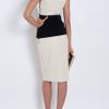 Preen Tatum Collar Detailed Dress in Black - Lyst