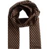 Burberry Prorsum Polka Dot Scarf in Black for Men (brown) - Lyst