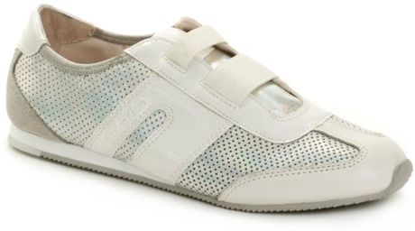 Calvin Klein Harrah Sneakers in Gray (white) - Lyst