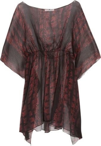 Clube Bossa Printed Silkchiffon Kaftan - Lyst