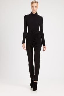 Donna Karan New York Draped Turtle Neck - Lyst