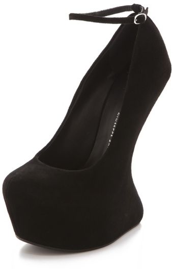 Giuseppe Zanotti Sculptural Wedge Pumps - Lyst