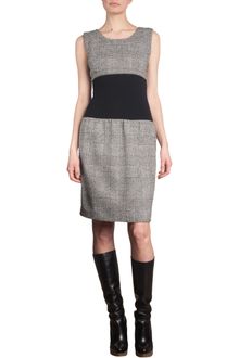 Jil Sander Knit Waist Dress - Lyst