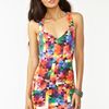 Nasty Gal Robyn Caged Dress Kaleidoscope in Brown (rum) - Lyst