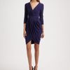 Shoshanna Aubrey Dress in Blue (sapphire) - Lyst