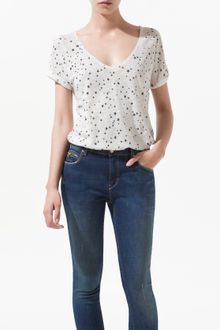 Zara Basic Tshirt - Lyst