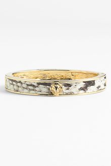 Ak Anne Klein Presidio Slim Lion Head Bangle - Lyst