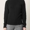 Balenciaga Scoopback Sweater in Black - Lyst