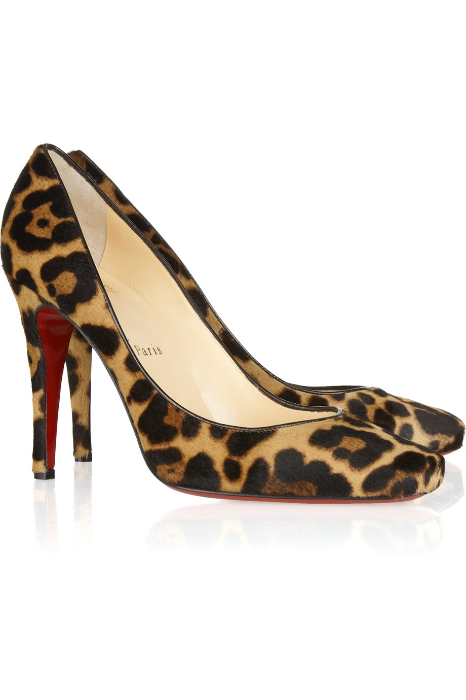louboutin shoes leopard print
