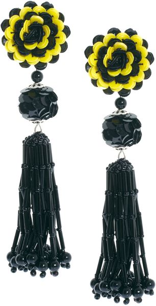 Danielle Scutt Tassel Earrings - Lyst
